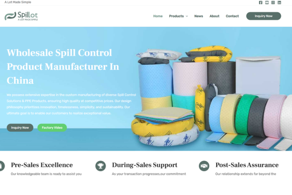 Spillot Manufacturer 專案預覽