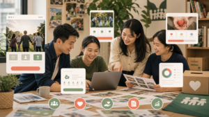 非營利組織網站｜小寶設計特色圖