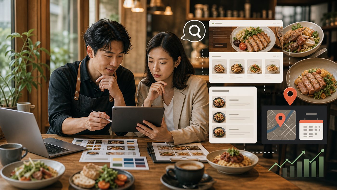 餐廳菜單頁SEO|小寶設計排程文章特色圖